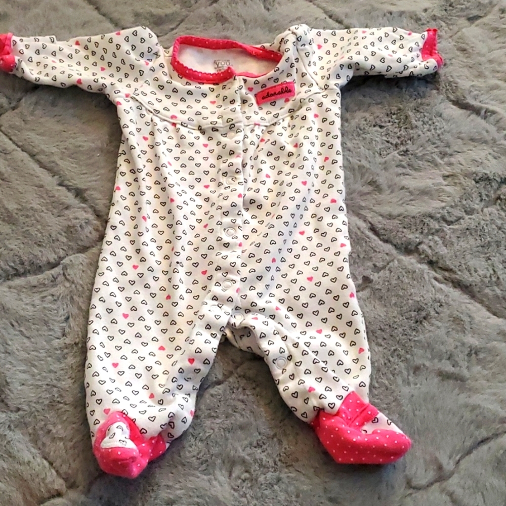 Newborn Baby Girl Sleeper
